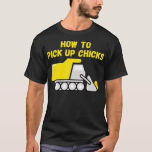 Hoe pakken we kuikens op shirt Mannen kippen op