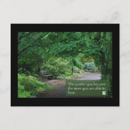 Hoe rustiger je wordt... briefkaart