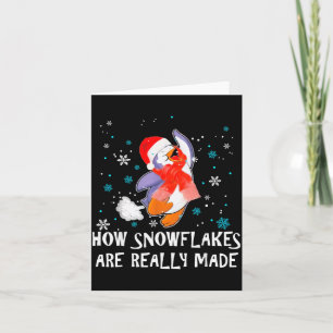 Hoe sneeuwvlokken echt worden gemaakt Sneeuwman Gr Kaart