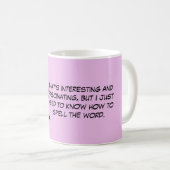 Hoe te om het de Rapporterende Citaat van het Hof Koffiemok (Voorkant rechts)