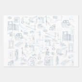 Hoe te om het Wrapping Papier te bouwen Inpakpapier Vel (Voorkant 3)