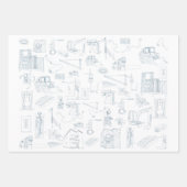 Hoe te om het Wrapping Papier te bouwen Inpakpapier Vel (Voorkant)