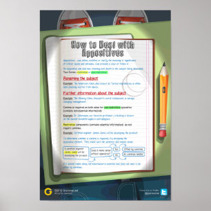 Hoe te om met Appositieven te behandelen Poster