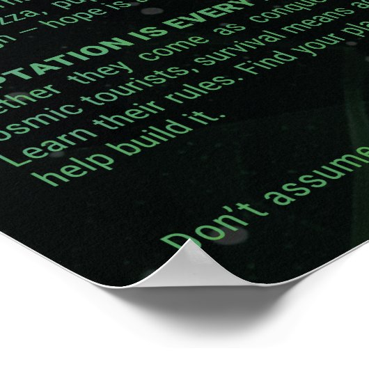 Hoe te overleven DISClosure Poster (Hoek)