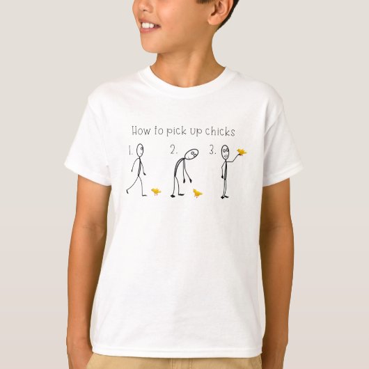Hoe te verwijderen Chicks Funny T-shirt (Voorkant)