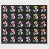 Hoe Thyme met Funny Herb Pun Dark BG vliegt Cadeaupapier (Vlak)