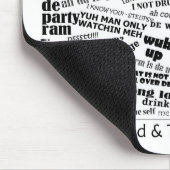 Hoe trini spreekt Mousepad? Muismat (Hoek)