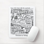 Hoe trini spreekt Mousepad? Muismat (Met muis)
