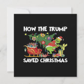 Hoe Trump de kerstdagen heeft gered Kaart (Voorkant)