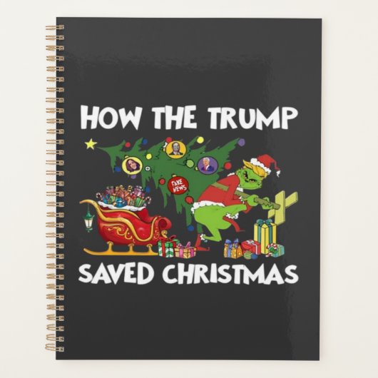 Hoe Trump de kerstdagen heeft gered Planner (Voorkant)