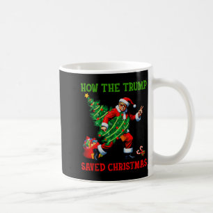 Hoe Trump Kerstmis redde Funny Trump Kerstmis Koffiemok