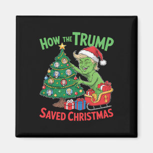 Hoe Trump Kerstmis redde Kerstmis Trump Magneet