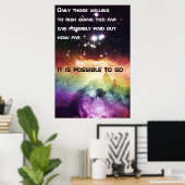 Hoe ver het mogelijk is om naar Poster te gaan (Thuiskantoor)