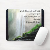 Hoe ver het mogelijk is om te gaan muismat (Met muis)