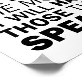 Hoe verder een samenleving afdrijft van de waarhei poster (Hoek)