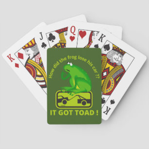 HOE VERLIES DE FROG ZIJN AUTO? HET IS TOEGEZONDEN! POKERKAARTEN