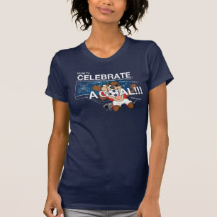 Hoe vier je een doelpunt met TAZ™ T-shirt