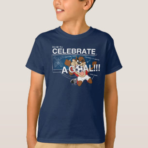 Hoe vier je een doelpunt met TAZ™ T-shirt
