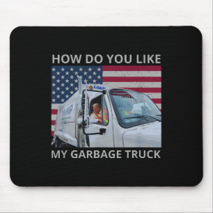 Hoe vind je mijn Garge Truck Trump rit in Garge Muismat