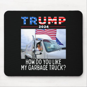 Hoe vind je mijn vuilniswagen die Trump 2024 stemt Muismat