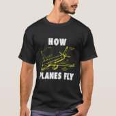 Hoe vliegtuigen vliegend vliegtuig RC Plane Aerosp T-shirt (Voorkant)