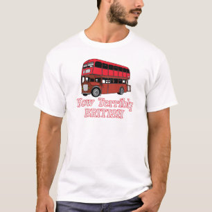 Hoe vreselijk Brits busje T-shirt