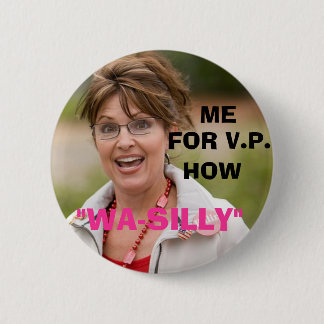 HOE, "WA-GEKKE" RONDE BUTTON 5,7 CM