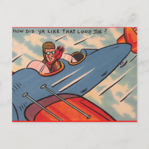 Hoe was je als de Loop, Joe? Briefkaart