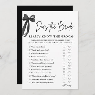 Hoe weet de bruid het bruidegom spel echt? kaart