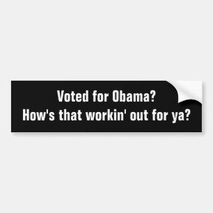 Hoe werkt dat voor je? bumpersticker