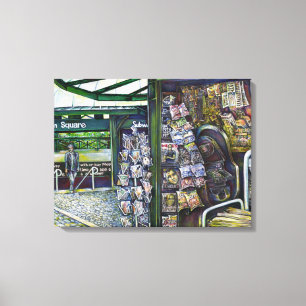 Hoe werkt één Afbeelding, zonder verbeeldingskrach Canvas Afdruk