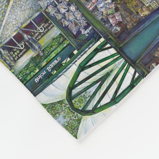 Hoe werkt één Afbeelding, zonder verbeeldingskrach Fleece Deken (Hoek)