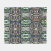 Hoe werkt één Afbeelding, zonder verbeeldingskrach Fleece Deken (Voorkant (Horizontaal))