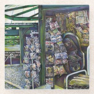 Hoe werkt één Afbeelding, zonder verbeeldingskrach Glazen Onderzetter