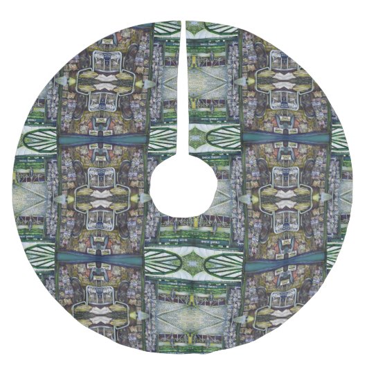 Hoe werkt één Afbeelding, zonder verbeeldingskrach Kerstboom Rok (Voorkant)