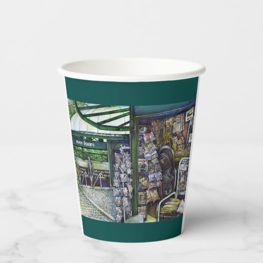 Hoe werkt één Afbeelding, zonder verbeeldingskrach Papieren Bekers (Achterkant)