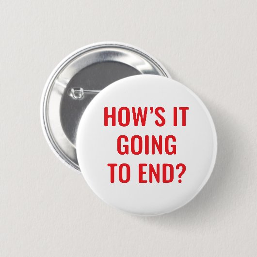 Hoe zal het eindigen pin ronde button 5,7 cm (Voorkant /achterkant)