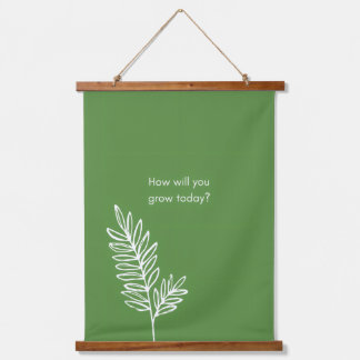 Hoe Zal Je Groeien Hangend Wandkleed