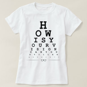 Hoe ziet u eruit? t-shirt
