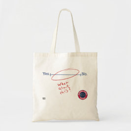 Hoe zit het hiermee? Stemmen op volgorde van keuze Tote Bag