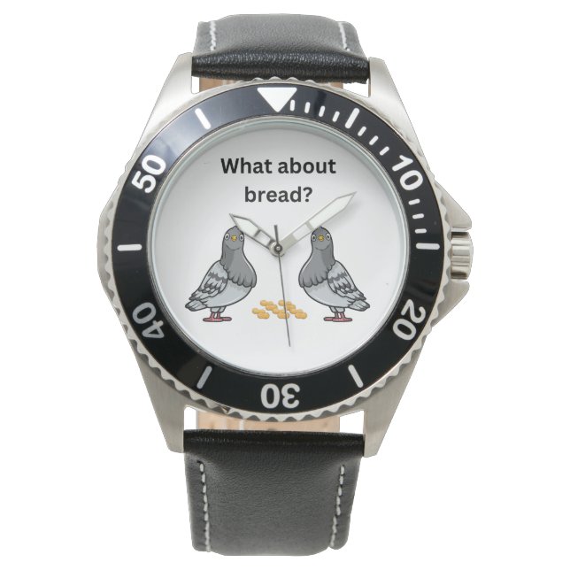Hoe zit het met brood? horloge (Voorkant)