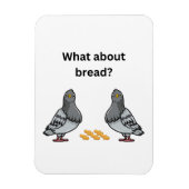Hoe zit het met brood? magneet (Verticaal)