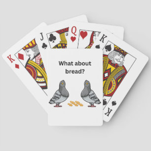 Hoe zit het met brood? pokerkaarten