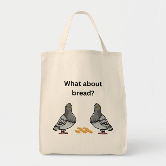 Hoe zit het met brood? tote bag (Voorkant)