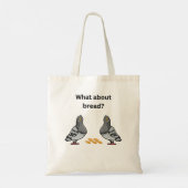 Hoe zit het met brood? tote bag (Achterkant)