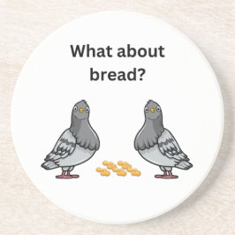 Hoe zit het met brood? zandsteen onderzetter