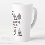 Hoe zoet is het, raster, Latijn, Latte Mok (Rechterhoek)