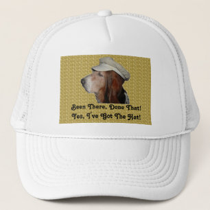 Hoed Basset Hound Daar Geweest, Dat Gedaan Trucker Pet