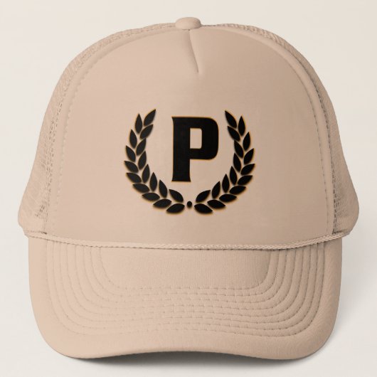 Hoed met monogram trucker pet (Voorkant)