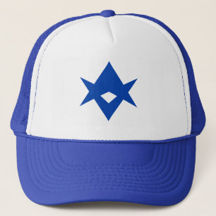 Hoed met vlag van Toyota City, Japan Trucker Pet
